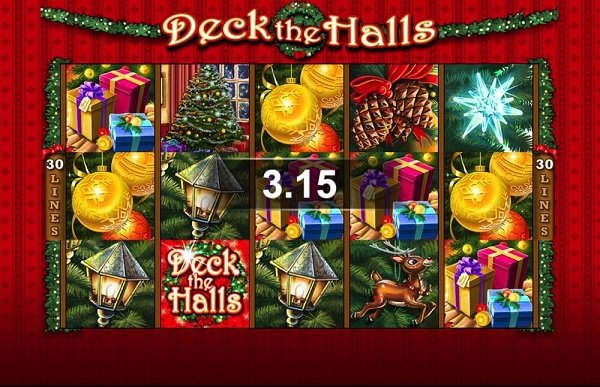 Deck the Halls – เกมสล็อตที่มีบรรยากาศคริสต์มาส