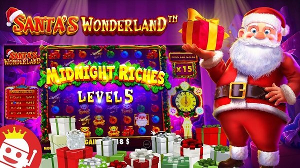 สัมผัสโลกแห่งสีสันของเกมสล็อตใน Santa’s Wonderland