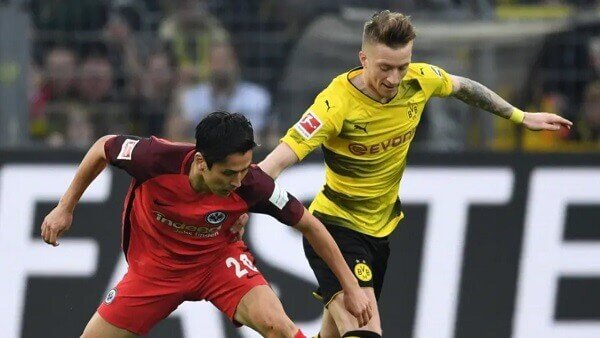 เดิมพัน Entracht Frankfurt vs Dortmund, 23:30 วันที่ 29 ตุลาคม