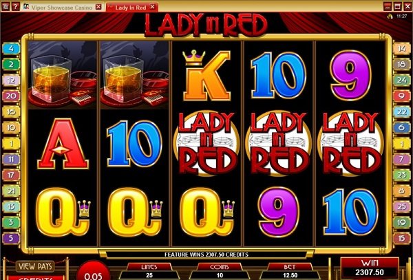 Lady in Red - เกมคาสิโนยอดนิยมที่บ้าน 188BET