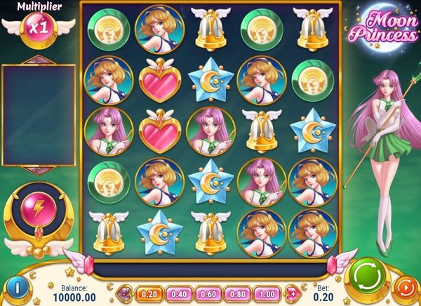 Moon Princess – เกมสล็อตที่ได้รับแรงบันดาลใจจากการ์ตูนเซเลอร์มูน