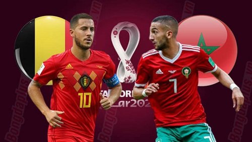 การเดิมพัน Belgium vs Morocco, 20:00 วันที่ 27/11