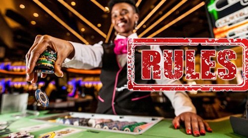 Casino rules: How to bet and play cards in the casino