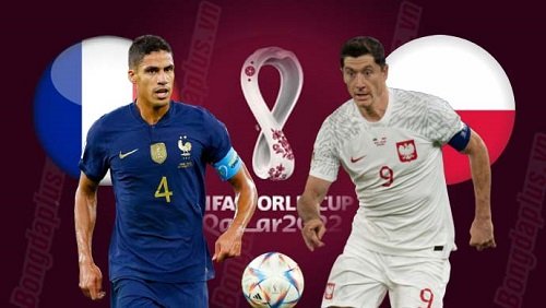 การเดิมพัน France vs Poland, 22h00 วันที่ 04/12