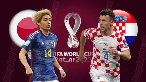 การเดิมพัน Japan vs Croatia, 22h00 วันที่ 5/12