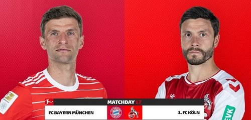 การเดิมพัน Bayern Munich vs FC Koln, 02:30 น. วันที่ 25 มกราคม