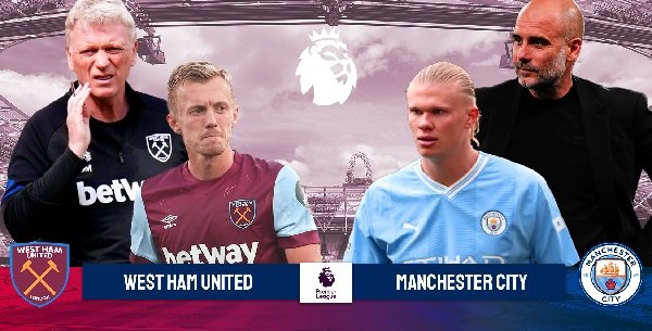 ตรวจสอบอัตราต่อรอง West Ham vs Manchester City, 23:30 น. วันที่ 31 สิงหาคม