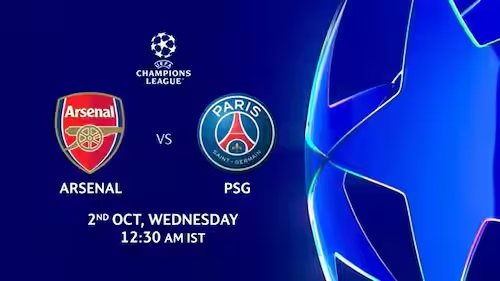 ตรวจสอบอัตราต่อรอง Arsenal vs PSG เวลา 02:00 น. ของวันที่ 2 ตุลาคม